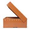MTC Bio R2781-A Cardboard Freezer Box with Attached Hinged Lid, 81-Place, Assorted Colors, Pack of 5-3