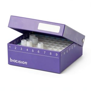 Biocision BCS-206P Purple TruCool Hinged Cryobox Pack of 5-0