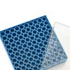 12 /Case 1 In 100-Well PC Freezer Lab Boxes, Cryo Storage Boxes for Lab Tube Storage, Blue Cryo Boxes-3