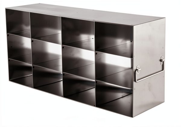 Laboratory Freezer Rack Rackyard Stainless Steel Upright 4x3-0