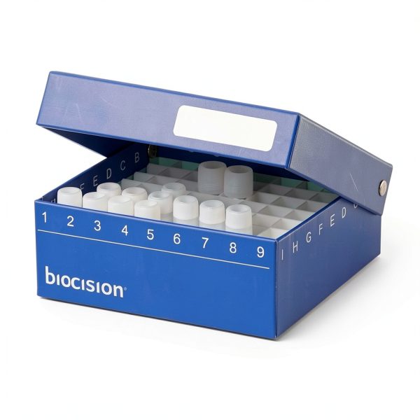 TruCool Hinged CryoBox 81 Place Multi Color Pack of 5 by BioCision-1