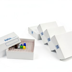 Cardboard Cryo Lab Freezer Box DROSOKING 2in 100-Well White Case of 20-0