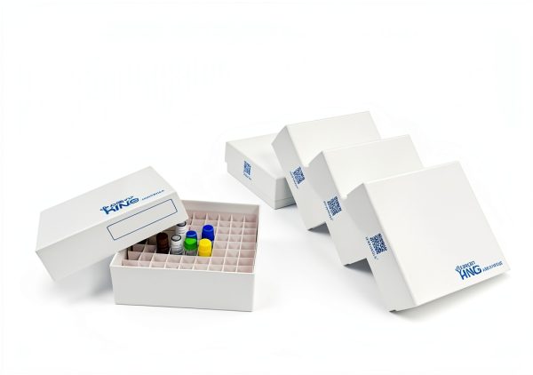 Cardboard Cryo Lab Freezer Box DROSOKING 2in 100-Well White Case of 20-0