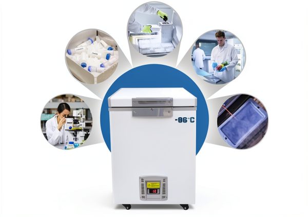 HNZXIB Ultra-Low Temperature Freezer 28L ULT Deep Freeze Dual Cooling-6