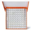 MTC Bio R2781-A Cardboard Freezer Box with Attached Hinged Lid, 81-Place, Assorted Colors, Pack of 5-2