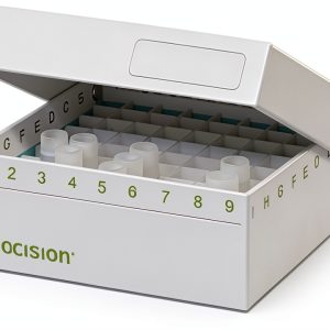 Biocision Hinged CryoBox 81-Place White 50PK Freezer Box Thomas-0