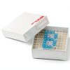 100-Place Cardboard Freezer Box ADAMAS Waterproof for Cryovials-4