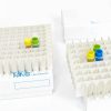 Cardboard Cryo Lab Freezer Box DROSOKING 2in 100-Well White Case of 20-3