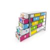 Stainless Steel 15-Well Freezer Rack Side Drawer by Biologix-4