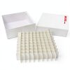 100-Place Cardboard Freezer Box ADAMAS Waterproof for Cryovials-5